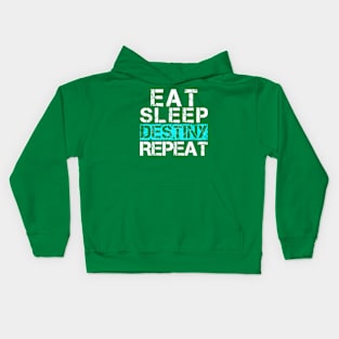 Eat Sleep Destiny Repeat - Video Gamer Shirt Player Gift Kids Hoodie